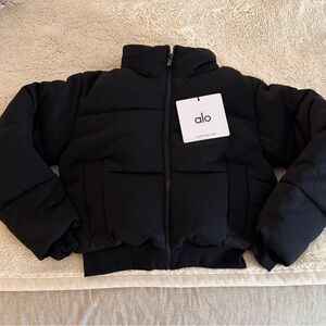 ALO Yoga Black Puffer Jacket